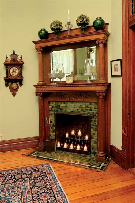 decorative metal edge flashing victorian houses|victorian house fireplaces.